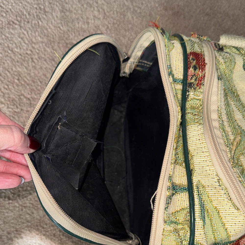 Ladybug Patterned Travel Weekender Bag/Tote - Picture 10 of 16